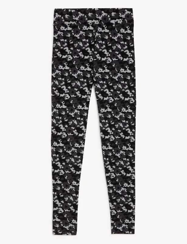 Simple Comfort Streetwear Comfort Pieces Printed High Waisted Leggings