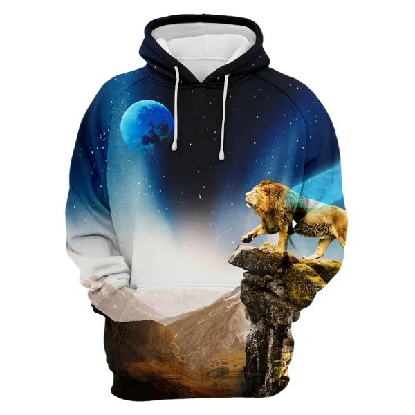 Comfortable Tops Fashionable Cozy Looks Lonely Lion Hoodie