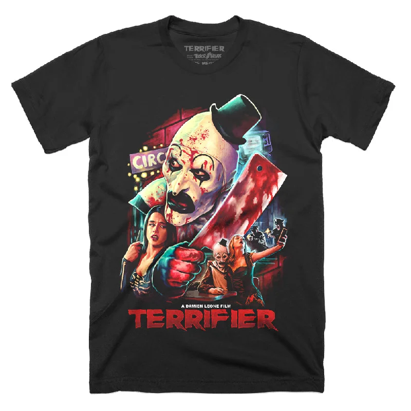 Warm Wear Simple Chic Options Terrifier Everybody Loves A Clown T-Shirt