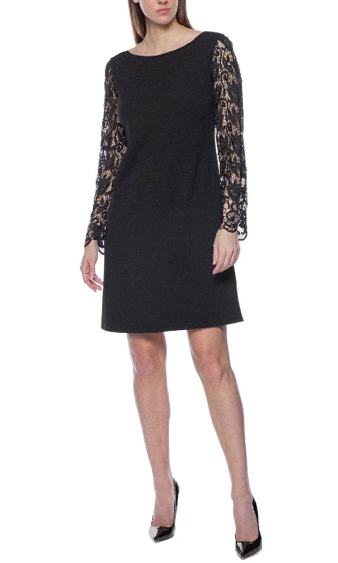 Everyday Comfort Cozy Fashion Pieces Marina 267942 - Lace Sleeve Formal Dress