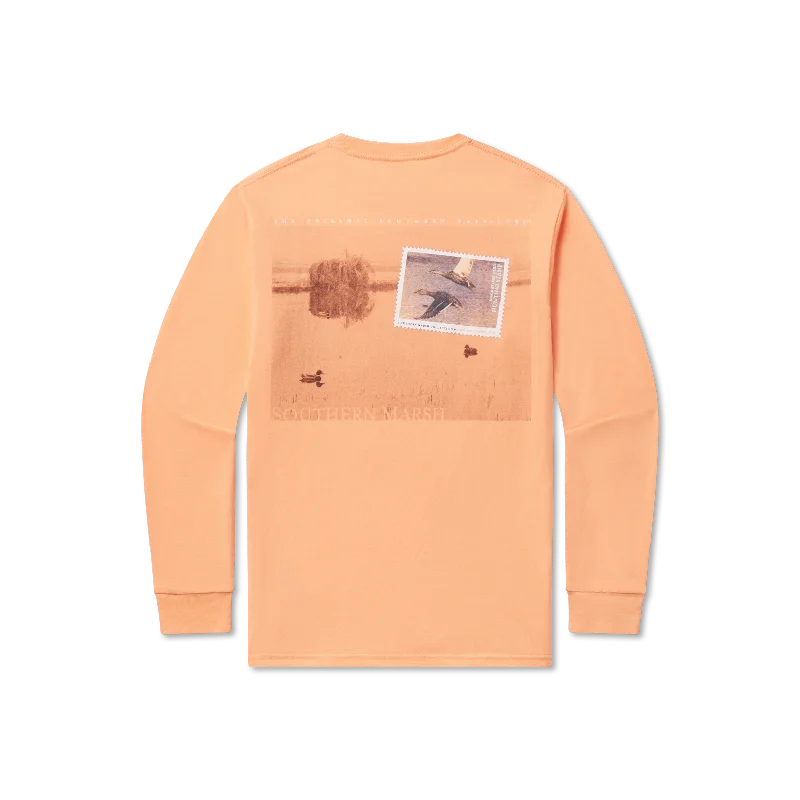 Light Comfort Trendy Soft Looks Mallard Morning Tee - Long Sleeve