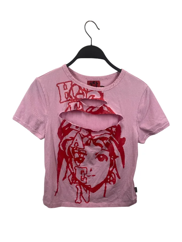 Soft Comfort womensclothing-dresses-dressHeaven By Marc Jacobs/T-Shirt/M/Cotton/PNK/RED GRAPHIC
