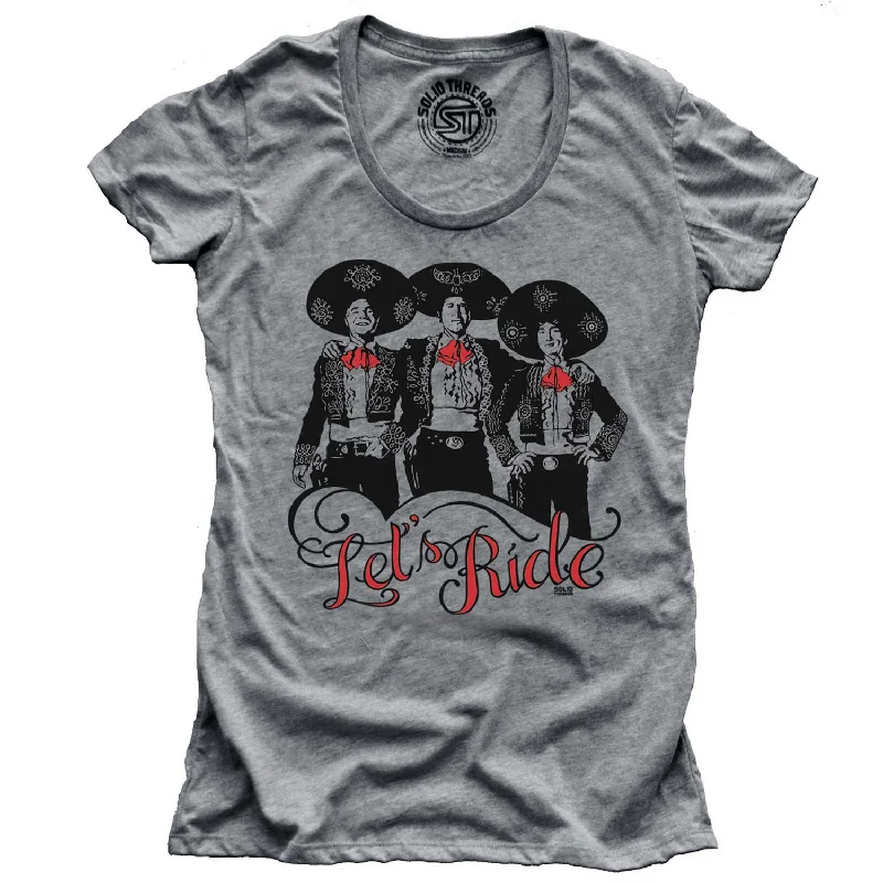 Comfortable Jackets Comfortable Trend Wear Women's Let's Ride T-shirt