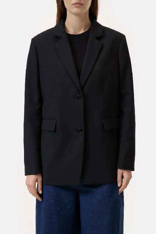 Breathable Comfort Chic and Comfortable Pieces Lola 2 Blazer In Black