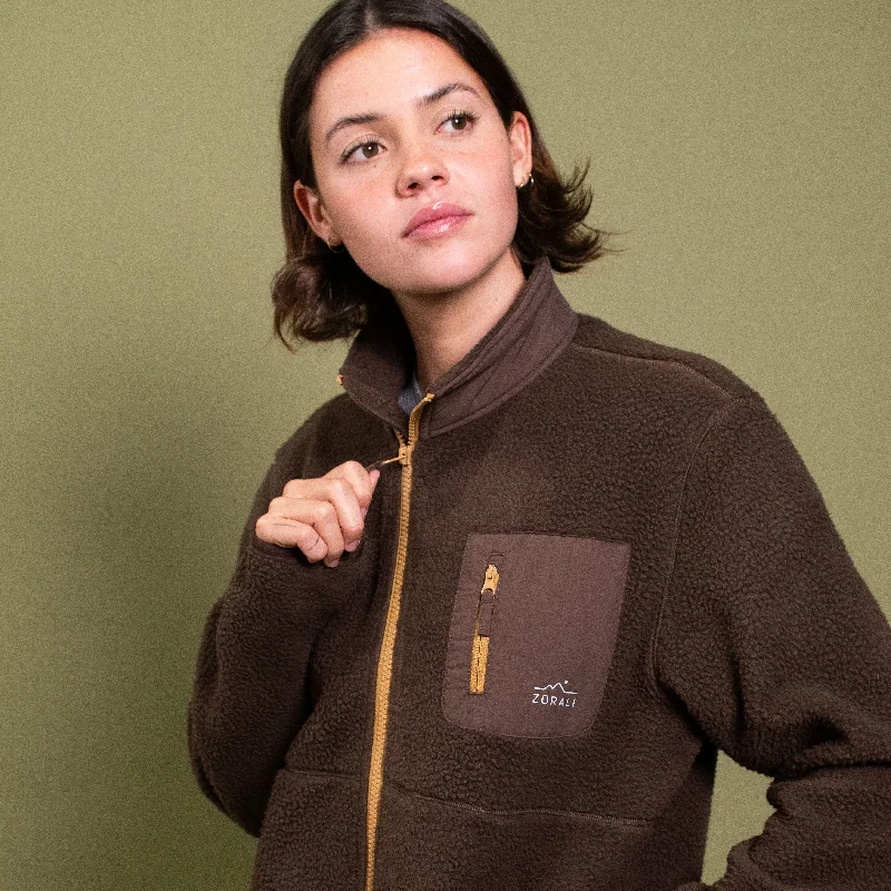 Versatile Outfits Cozy Stylish Wear Cosy Camp Fleece Ironbark