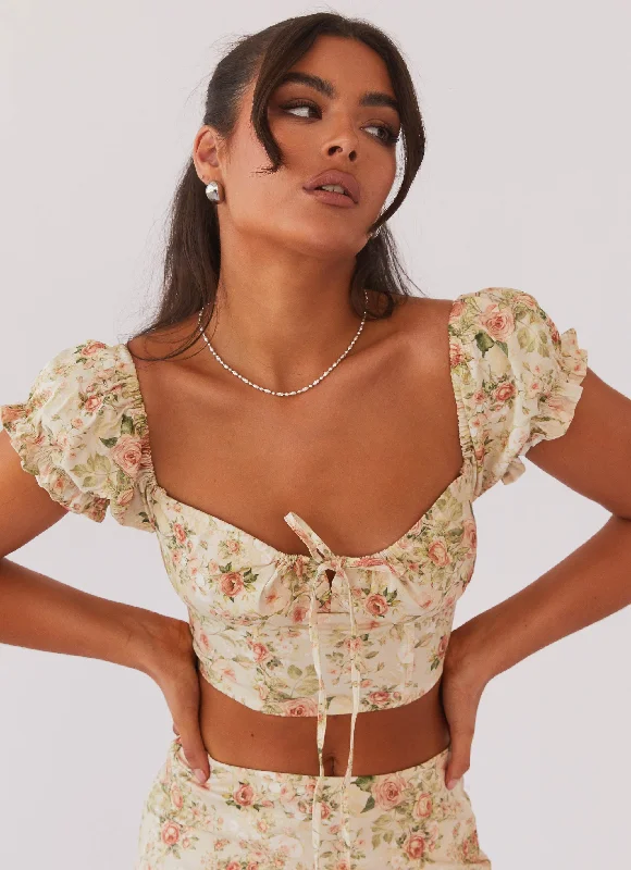 Trendy Casuals Comfy Fashion Options About Time Corset Top - Vintage Rose