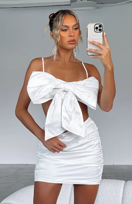 Warm Wear Warm Comfortable Fits Final Credits Crop White