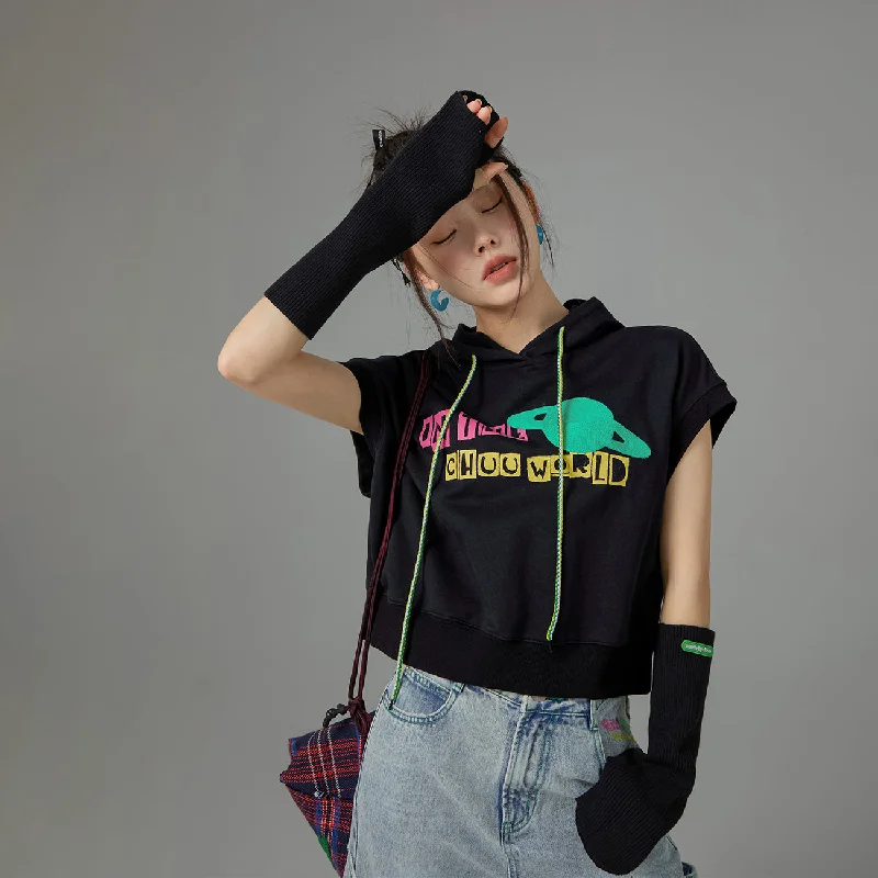 Chic Comfort Chic and Comfortable Pieces Chuu World Vest Hoodie