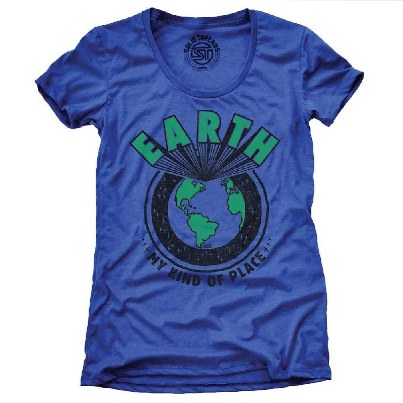 Soft Wear Simple Chic Options Women's Earth, My Kind of Place T-shirt
