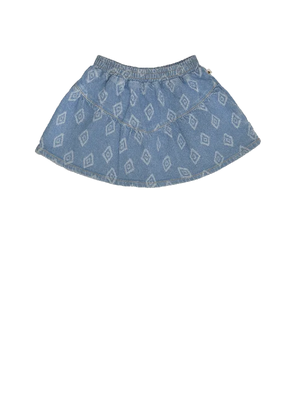 Effortless Outfits Simple Chic Options AM-FIENE-Bleached Blue Denim Pattern