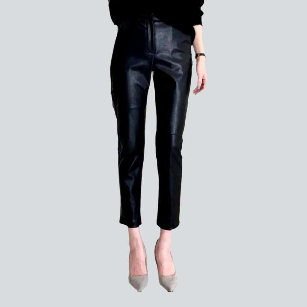 Relaxed Tops Relaxed Fashion Styles Cigarette wax women's denim pants