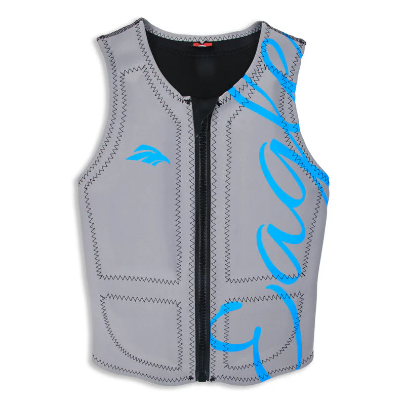 Relaxed Fashion Relaxed Soft Fashion Eagle Women's Pro Logo Vest - Grey/Blue