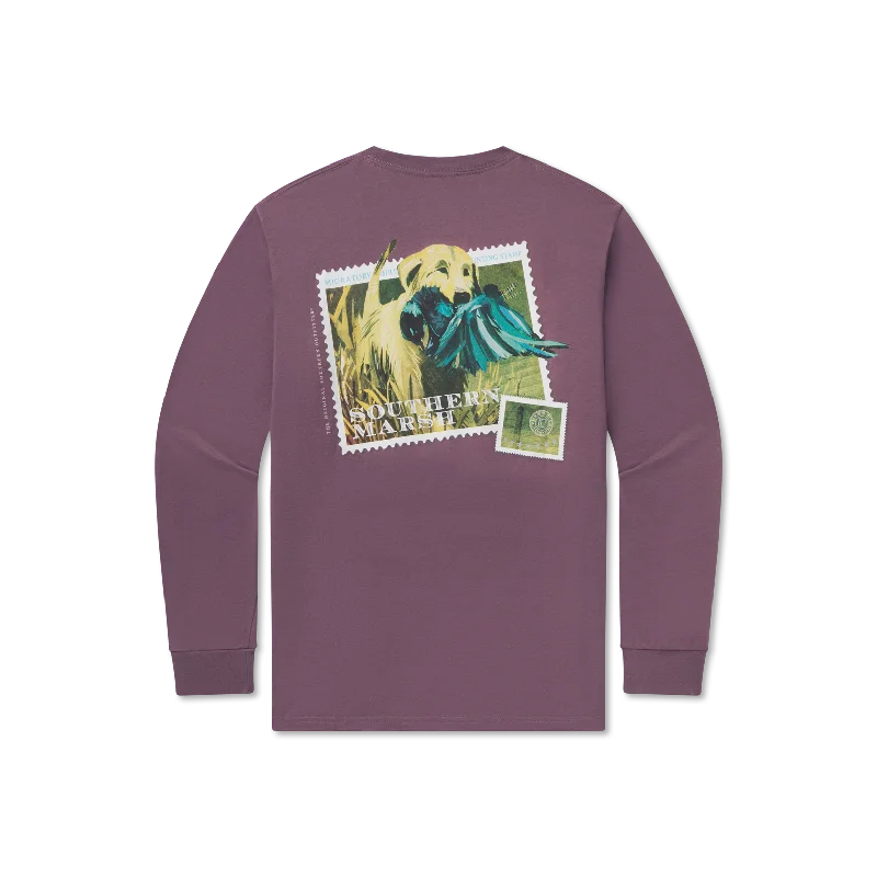 Lounge Chic Fashionable Cozy Wear Pheasant Tee - Long Sleeve