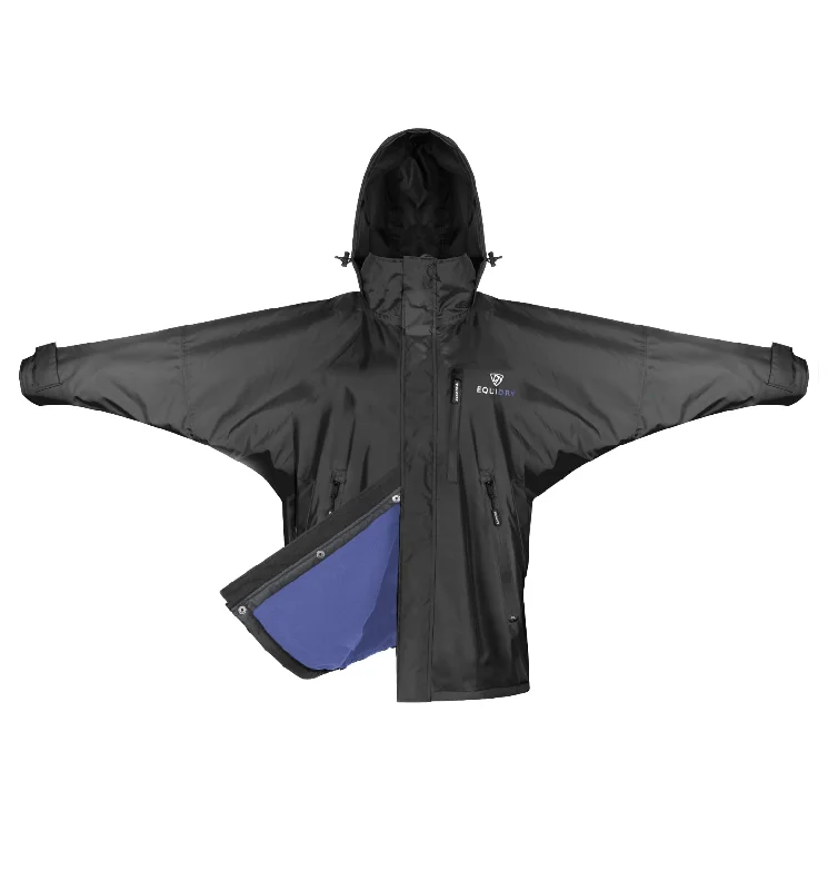 Light Comfort Fashionable Cozy Wear Shortie Women's | Thin Fleece | Black/Lilac