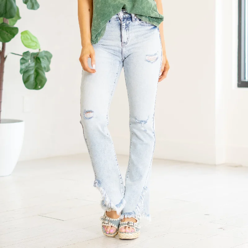 Comfortable Tops Practical Warm Clothing Niamh High Rise Bootcut