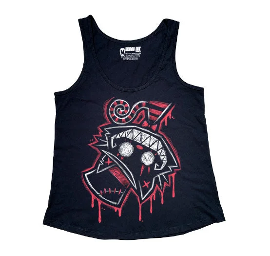 Urban Comfort Trendy Cozy Wearables Looking For Mischief Women Tanktop