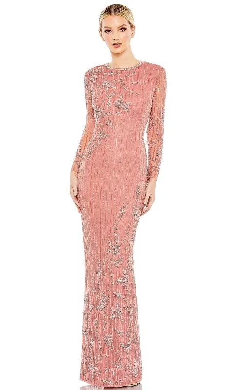 Soft Touch Soft Wear Pieces Mac Duggal 93626 - Long Sleeve Evening Dress