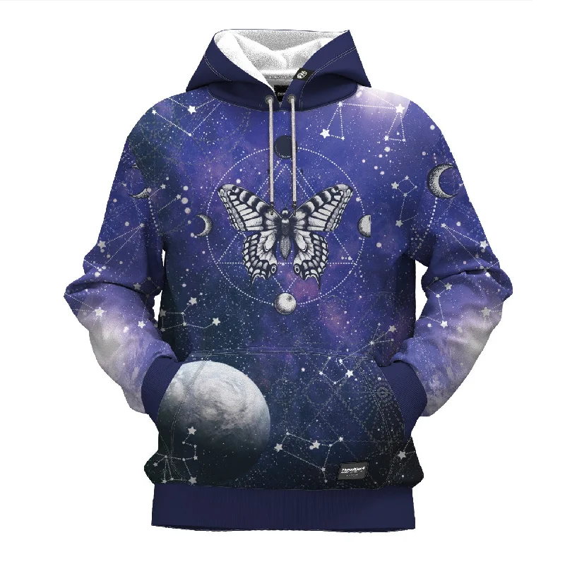 Cozy Chic Wear Relaxed Streetwear Fit Mariposa Stars Hoodie