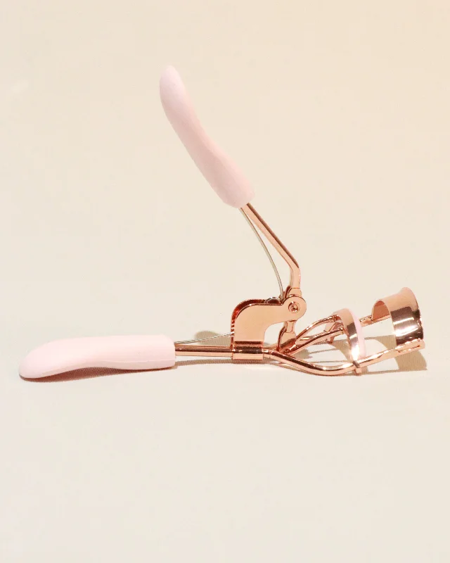 Comfortable Dresses Affordable Cozy Style Pink Eyelash Curler With Tweezer