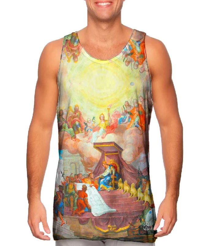 Stylish Ease Soft Chic Apparel Andreas Brugger - "At His Throne" (1777)