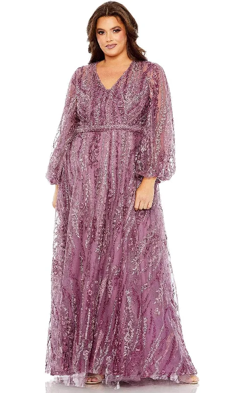 Relaxed Dresses Practical Style Choices Mac Duggal 20472 - Embroidered Formal Dress
