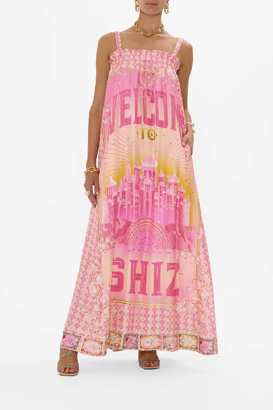 Cozy Shirts Casual Soft Layers WIDE STRAP SUNDRESS TOTALLY OZMOPOLITAN