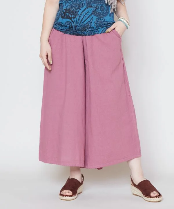 Soft Feel Trendy Chic Comfort Staple Wide Leg Pants