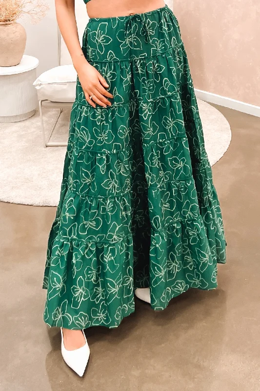 Chic Outfits Relaxed Fashion Styles Alfie Maxi Skirt Relaxed Floral