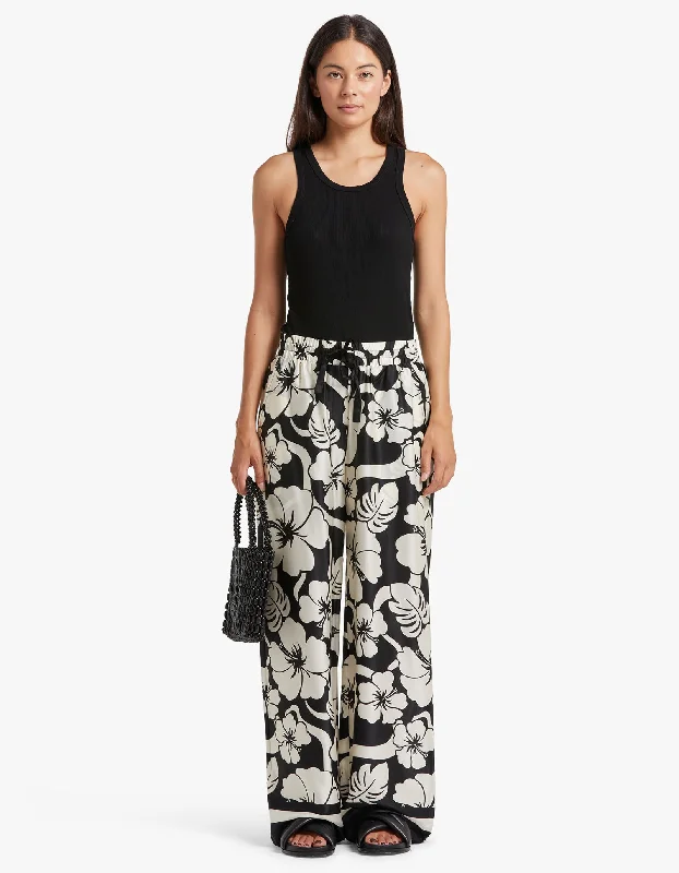 Layered Comfort Soft Day-to-day Looks Empress Pant - Tropical Ink