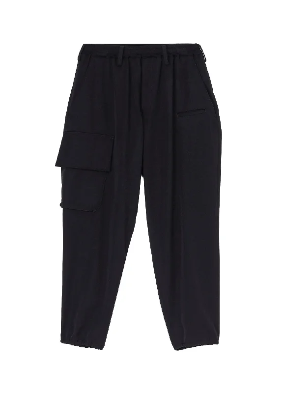 Weekend Comfort Soft Wear Pieces WOOLBARDINE RIB FLAP PANTS
