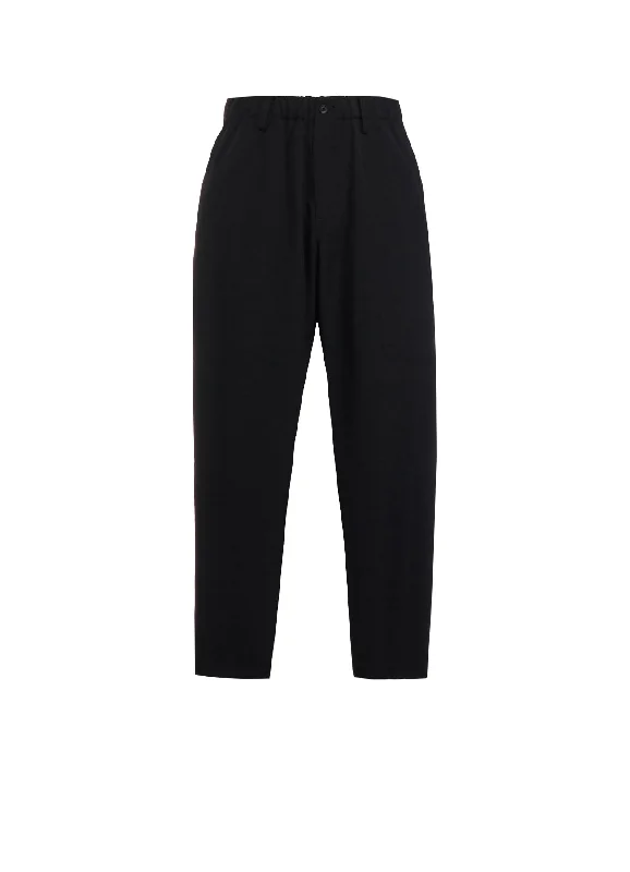 Relaxed Tops Relaxed Soft Fashion WOOL GABARDINE W STITCH PANTS