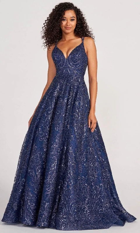 Effortless Elegance Cozy Clothing Choices Colette By Daphne CL2030 - Shimmering Embroidered Tulle Ballgown