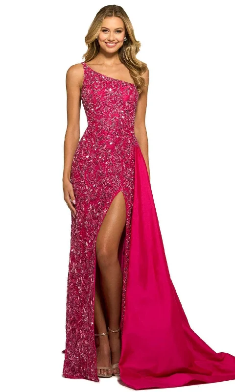 Relaxed Fashion Casual Soft Fit Sherri Hill 55450 - Beaded Allover Asymmetric Long Gown Relaxed Fashion Casual Soft Fit Sherri Hill 55450 - Beaded Allover Asymmetric Long Gown