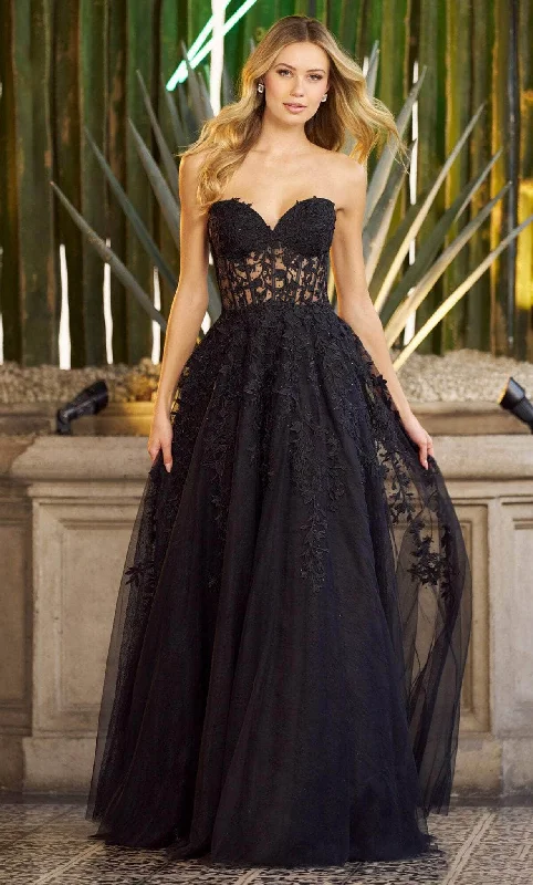 Elegant Wear Comfortable Warm Layers Sherri Hill 55760 - Applique Sweetheart Prom Dress