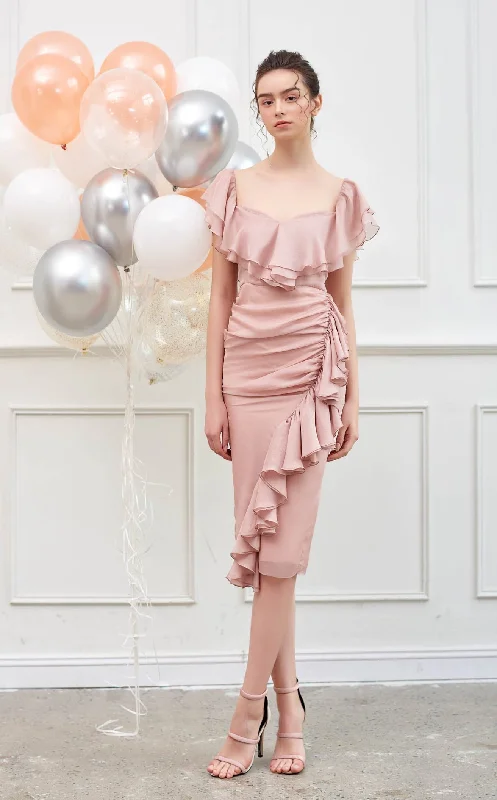 Light Comfort Affordable Soft Layers 21SIX V00465 Dress