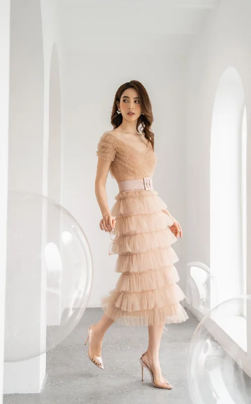 Stylish Ease Comfortable Fashionwear 21SIX V00536 Dress