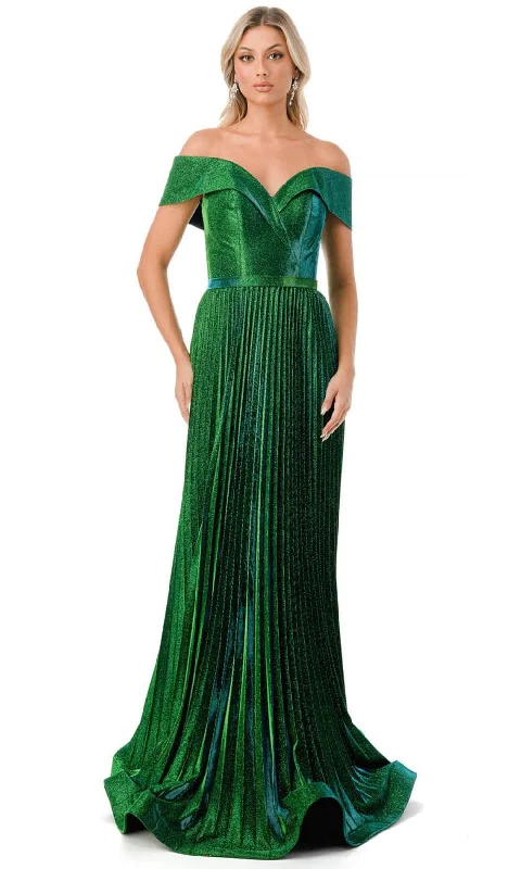 Weekend Comfort Streetwear Comfort Pieces Aspeed Design L2727 - Pleated Off Shoulder Evening Gown Weekend Comfort Streetwear Comfort Pieces Aspeed Design L2727 - Pleated Off Shoulder Evening Gown