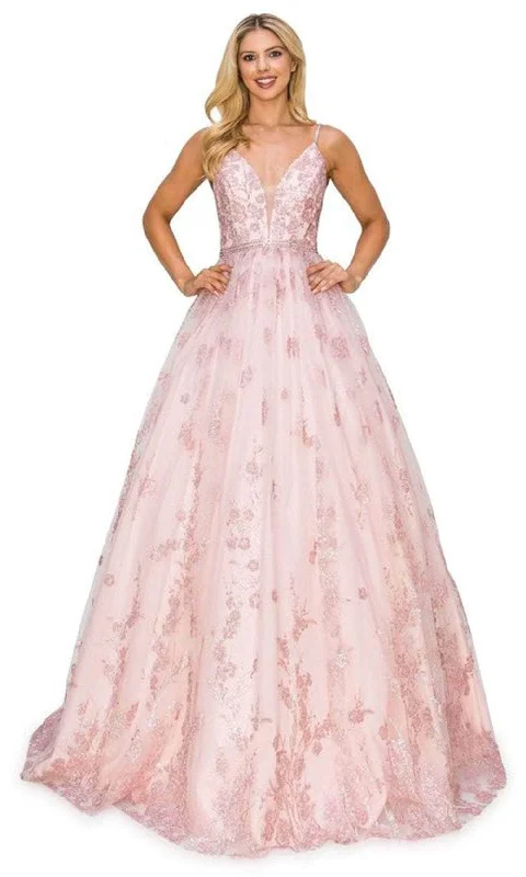 Stylish Wear Casual Soft Fit Cinderella Couture 8039J - Glittered Embroidered Sleeveless Prom Dress Stylish Wear Casual Soft Fit Cinderella Couture 8039J - Glittered Embroidered Sleeveless Prom Dress