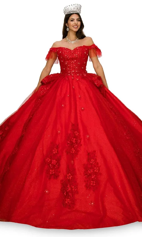 Comfortable Fashion Comfortable Wear Choices Cinderella Couture 8055J - Off-Shoulder Fitted Embroidered Ballgown Comfortable Fashion Comfortable Wear Choices Cinderella Couture 8055J - Off-Shoulder Fitted Embroidered Ballgown