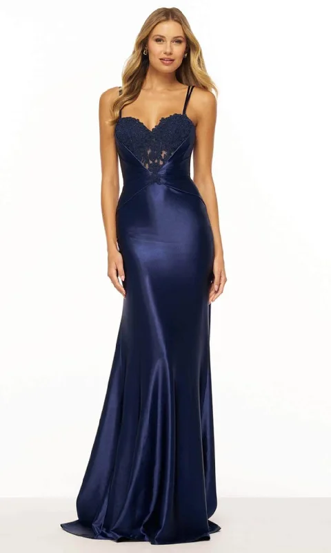 Light Fit Cozy Pieces Wear Sherri Hill 56277 - Sleeveless Lace Embellished Gown